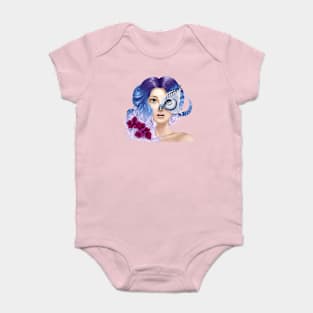 Оwl mask Baby Bodysuit